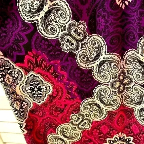 Susan Lawrence Sleeveless Ruffle Maxi Dress Size Medium - Picture 4 of 4